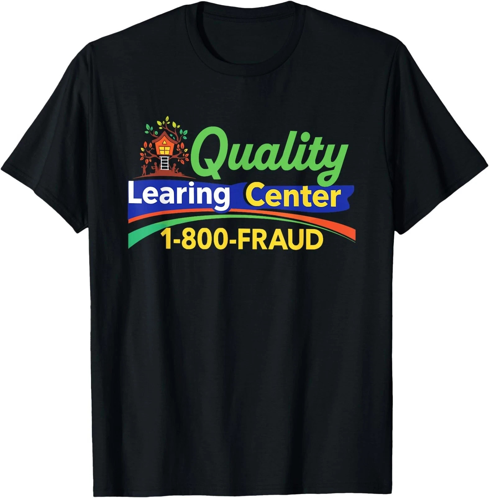 Retro Funny Quality Learning Center School Quote T-Shirt ,Unisex Tee