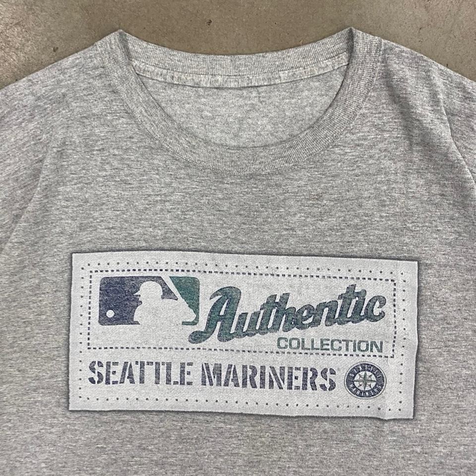 Vintage Seattle Mariners MLB Baseball Majestic Authentic Collection T-Shirt XL