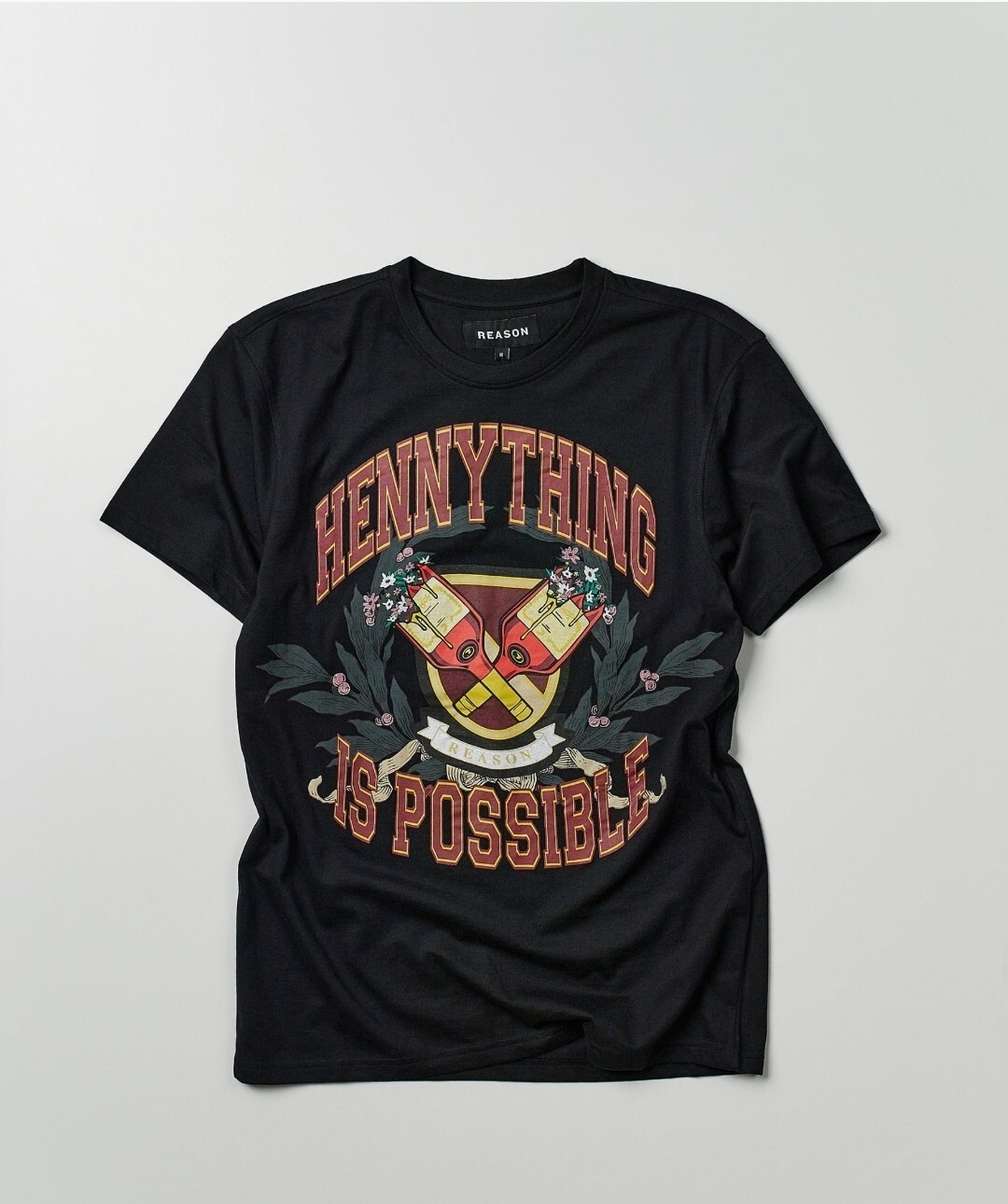 Exclusive “H**ything Is Possible” University Black Cognac Inspired Tee Large