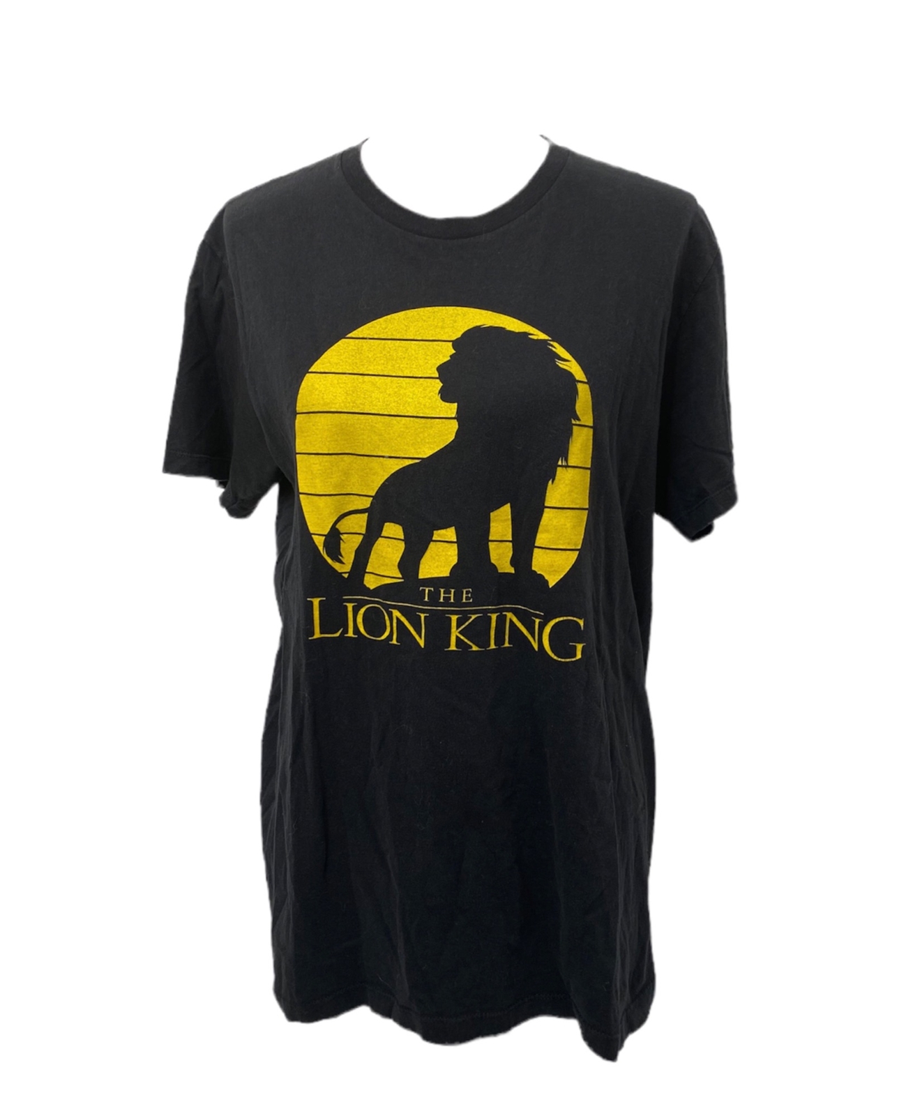 Disney The Lion King Shirt Mens Large Black 1994 Vintage Simba Graphic