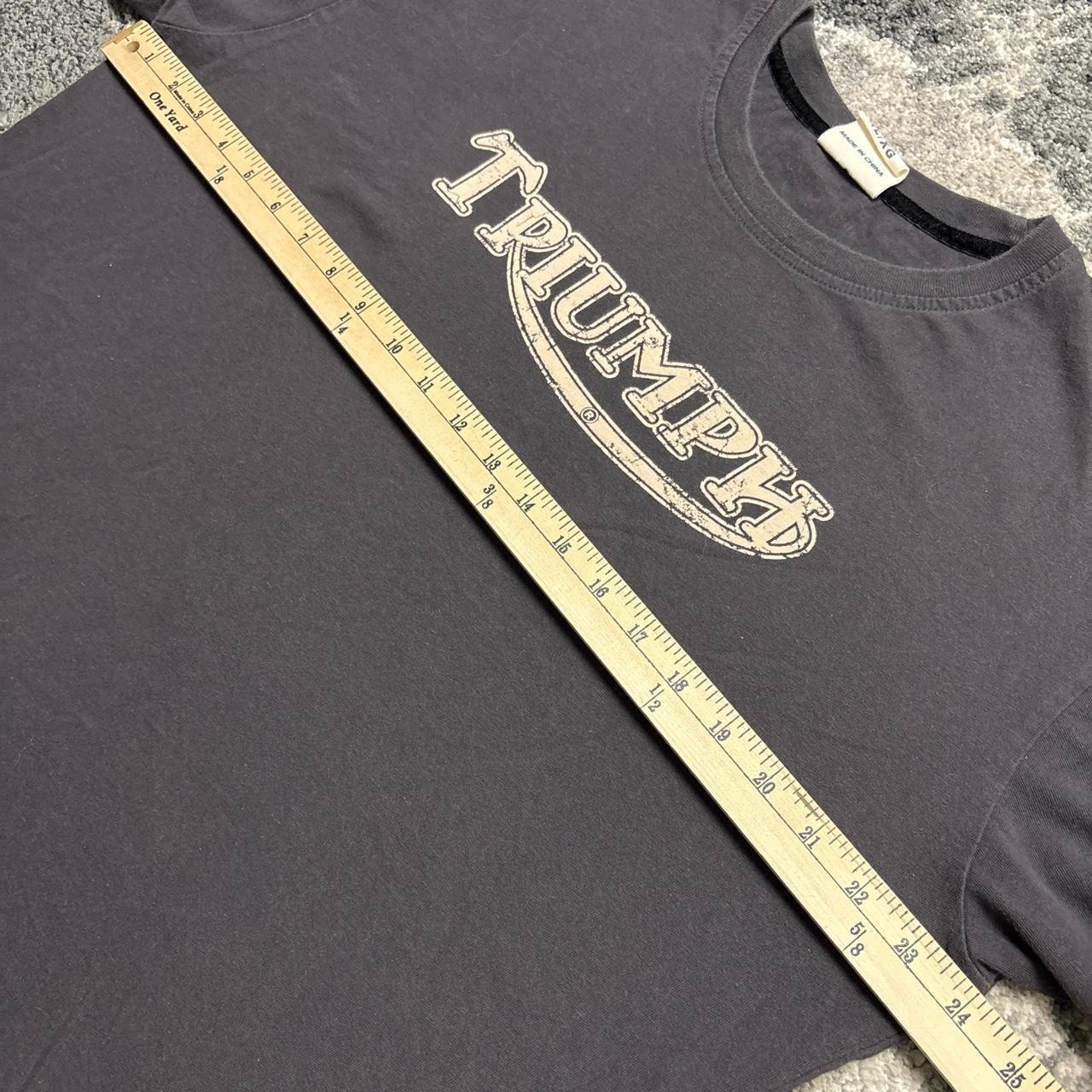 Triumph Motorcycles Steve McQueen Shirt Mens XL Limited Edition Legends Biker