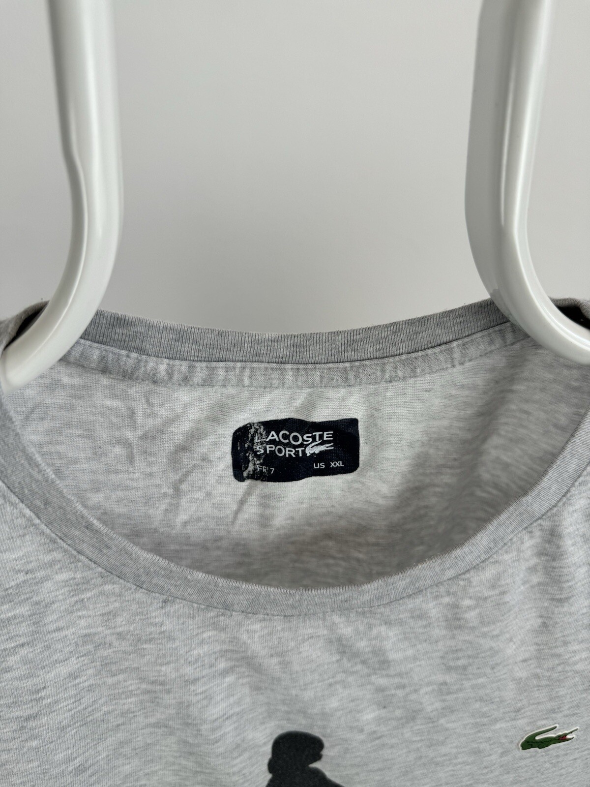 Lacoste Novak Djokovic Big Logo Tee Size XXL