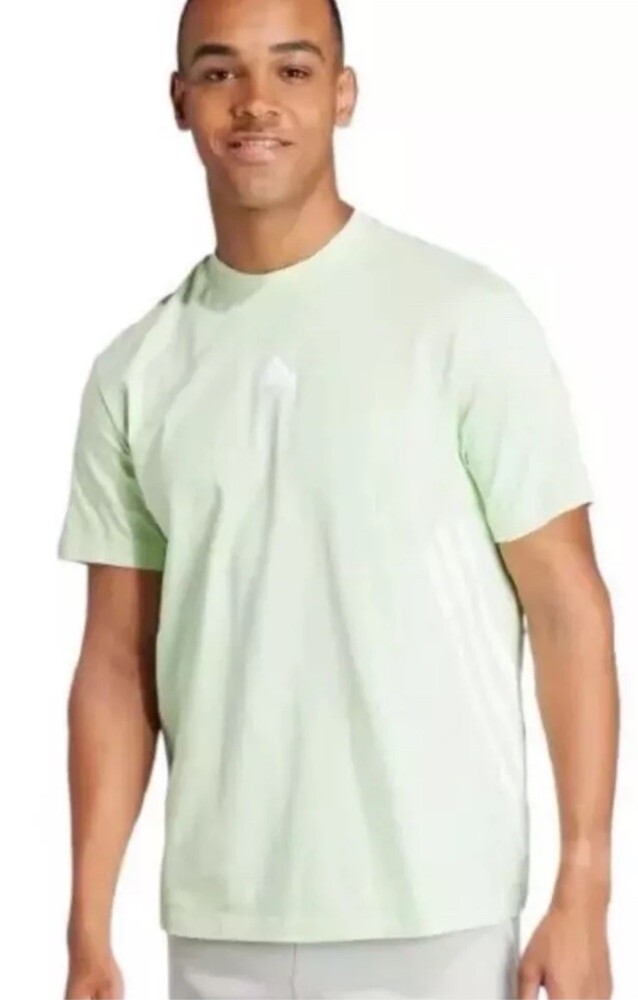 T-Shirt Adidas Future Icons BOS Girocollo Cotone Verde Adulto IR9169 $40