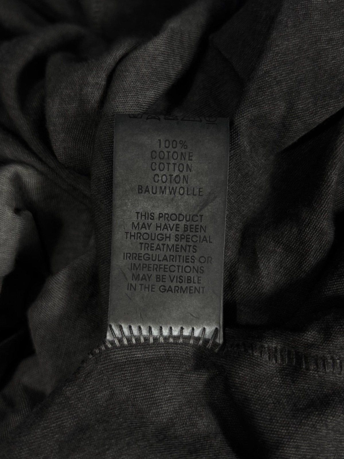 MD75 Anthracite Double Layer Tee – SS26