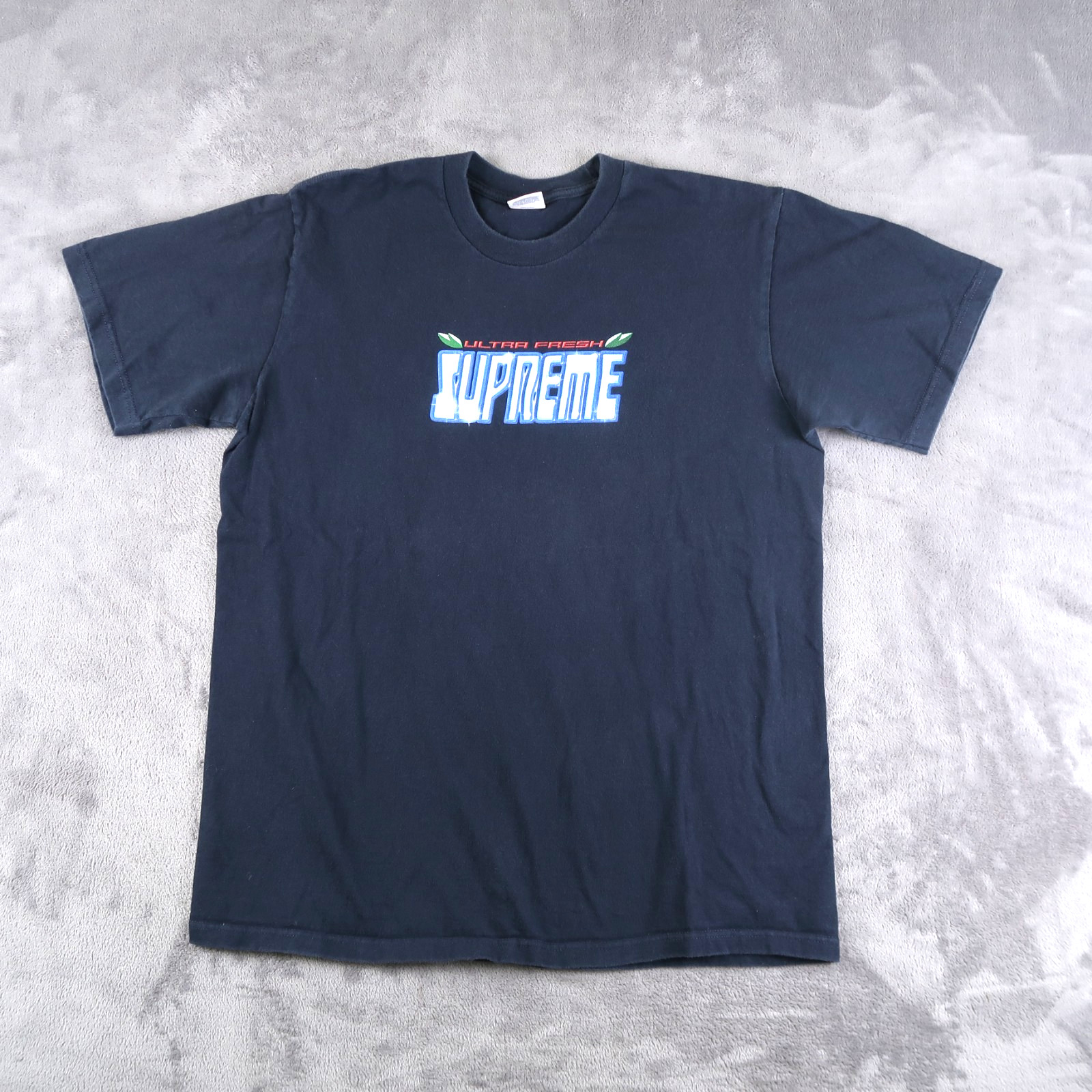 Supreme Ultra Fresh Tee Streetwear T-Shirt Blue Men’s Size M Medium Made In USA