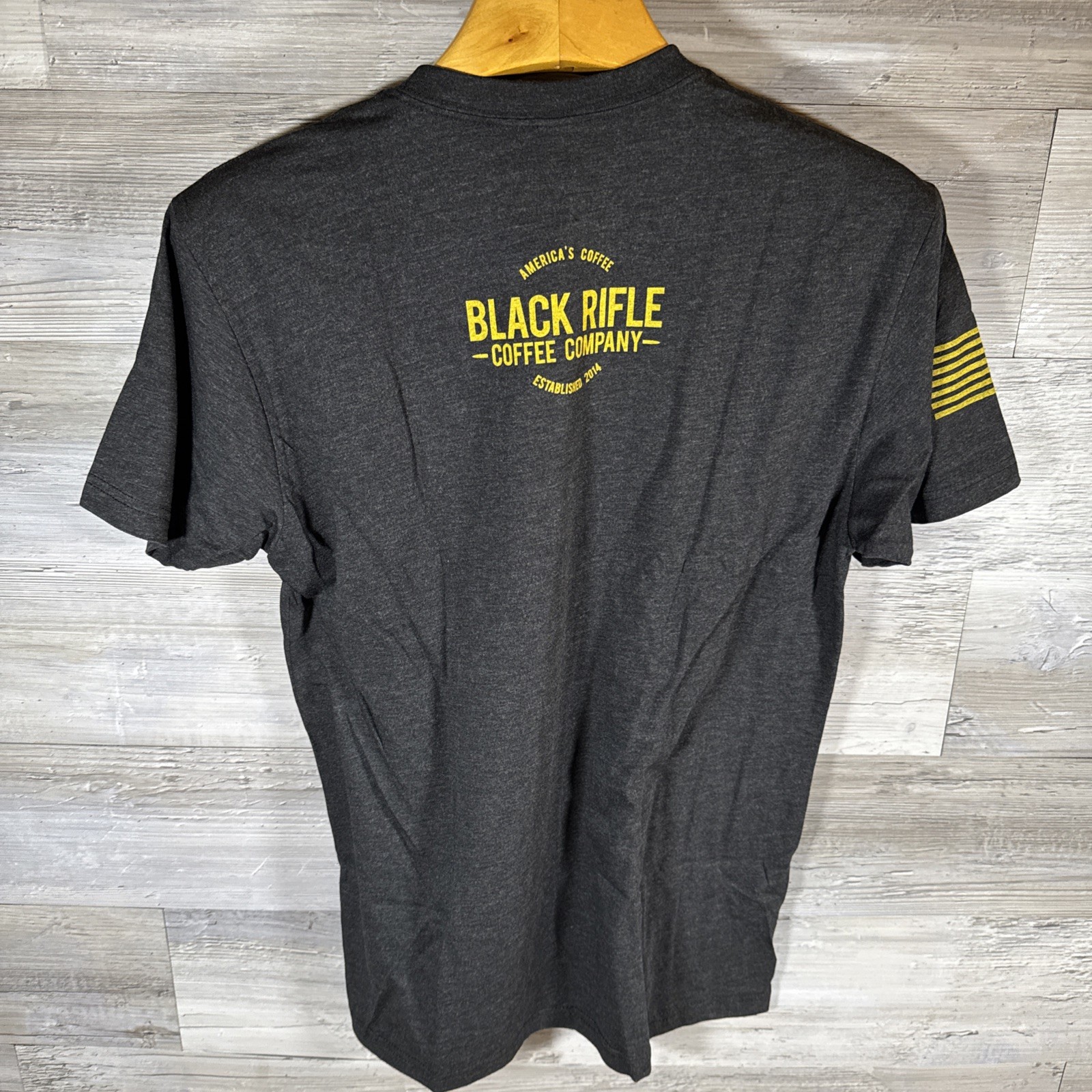 Black Rifle Coffee Company Coffee or Die T-Shirt Snake Black Military Men’s MED