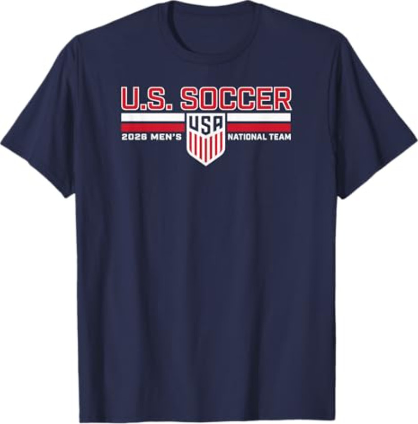 World Cup 2026 USMNT Roster Navy T-Shirt