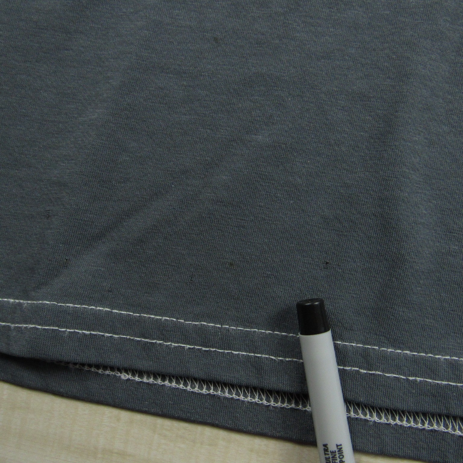 Bulwark Shirt Mens Large Gray Henley FR Fire Resistant IQ Westex Pocket Cat 2 A4