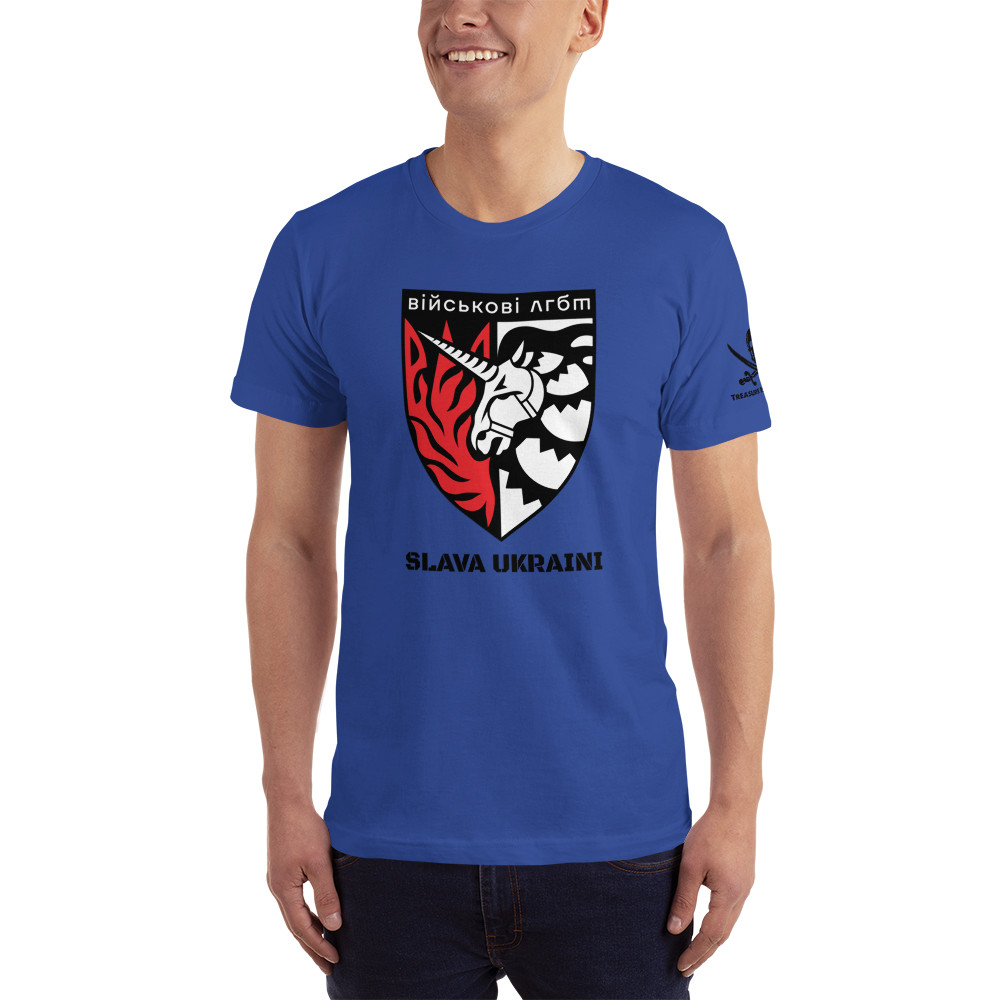 Achilles Brotherhood SLAVA UKRAINI Shield T-Shirt