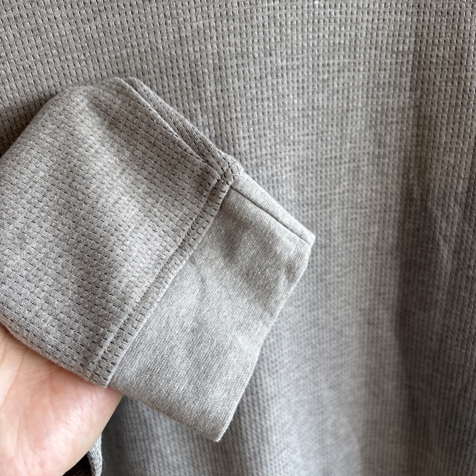 Under Armour Coldgear Shirt – Long Sleeve – Men’s XL X-Large Gray Brown Thermal