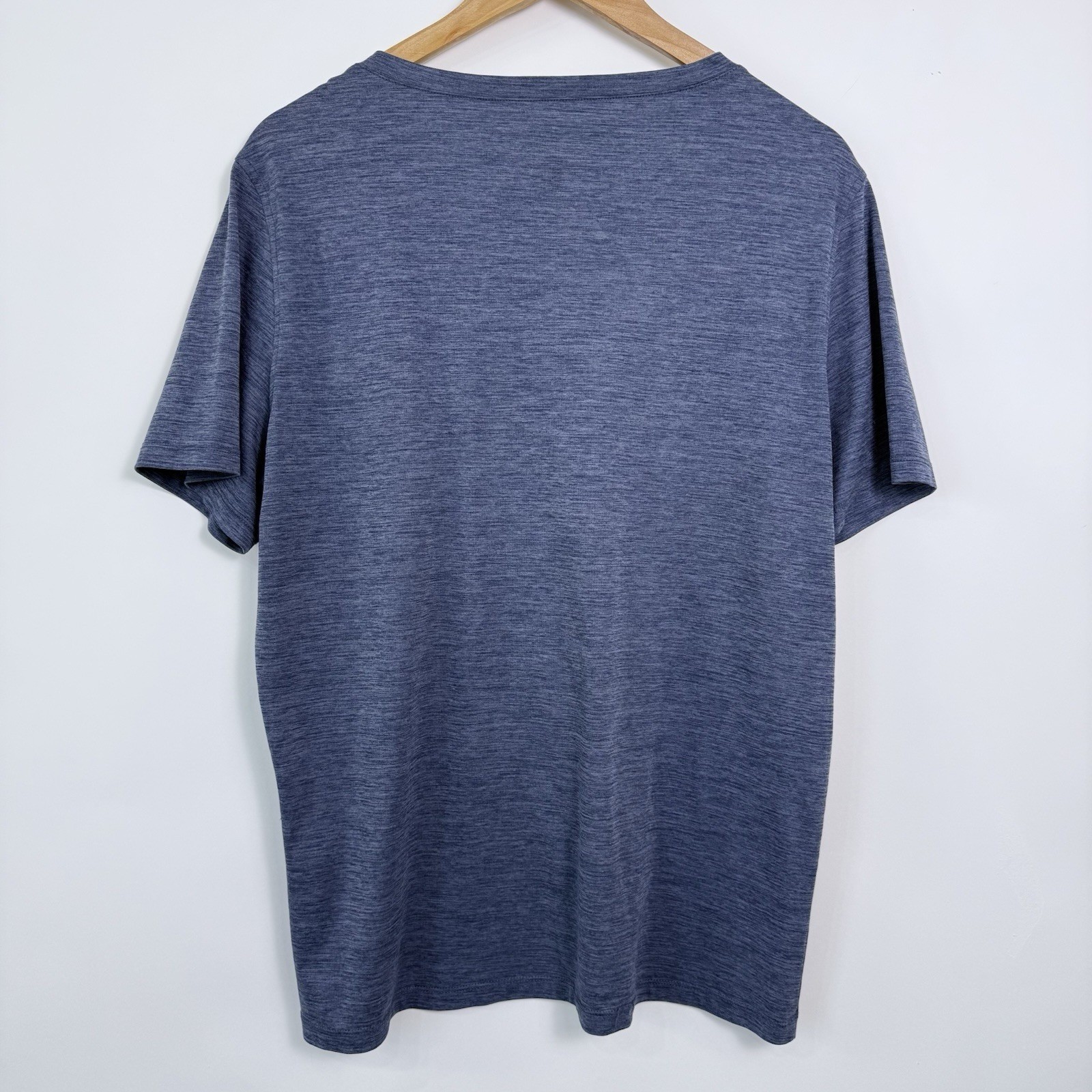 Chubbies Performance T Shirt Mens Size L Heathered Blue The Weekend Has Arrived