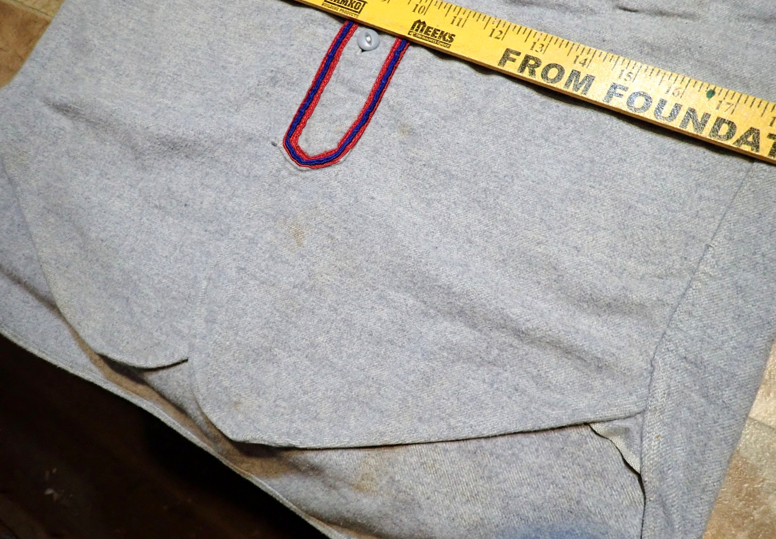 Rare Vintage 1930s 40s Baseball Flannel Jersey Antique Uniform Set Shirt Pants