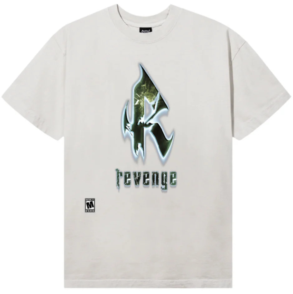 Revenge Horror Tee Cement Brand New Withtags