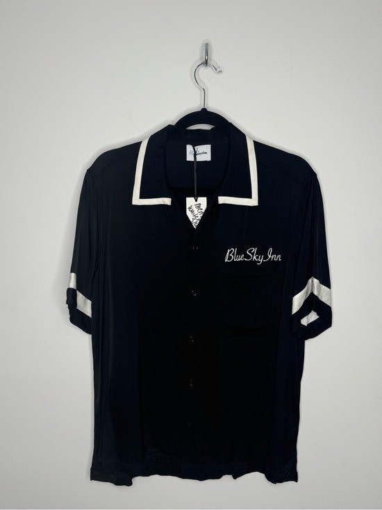 Blue Sky Inn Waiter Short-Sleeve Shirt Black Men’s Small