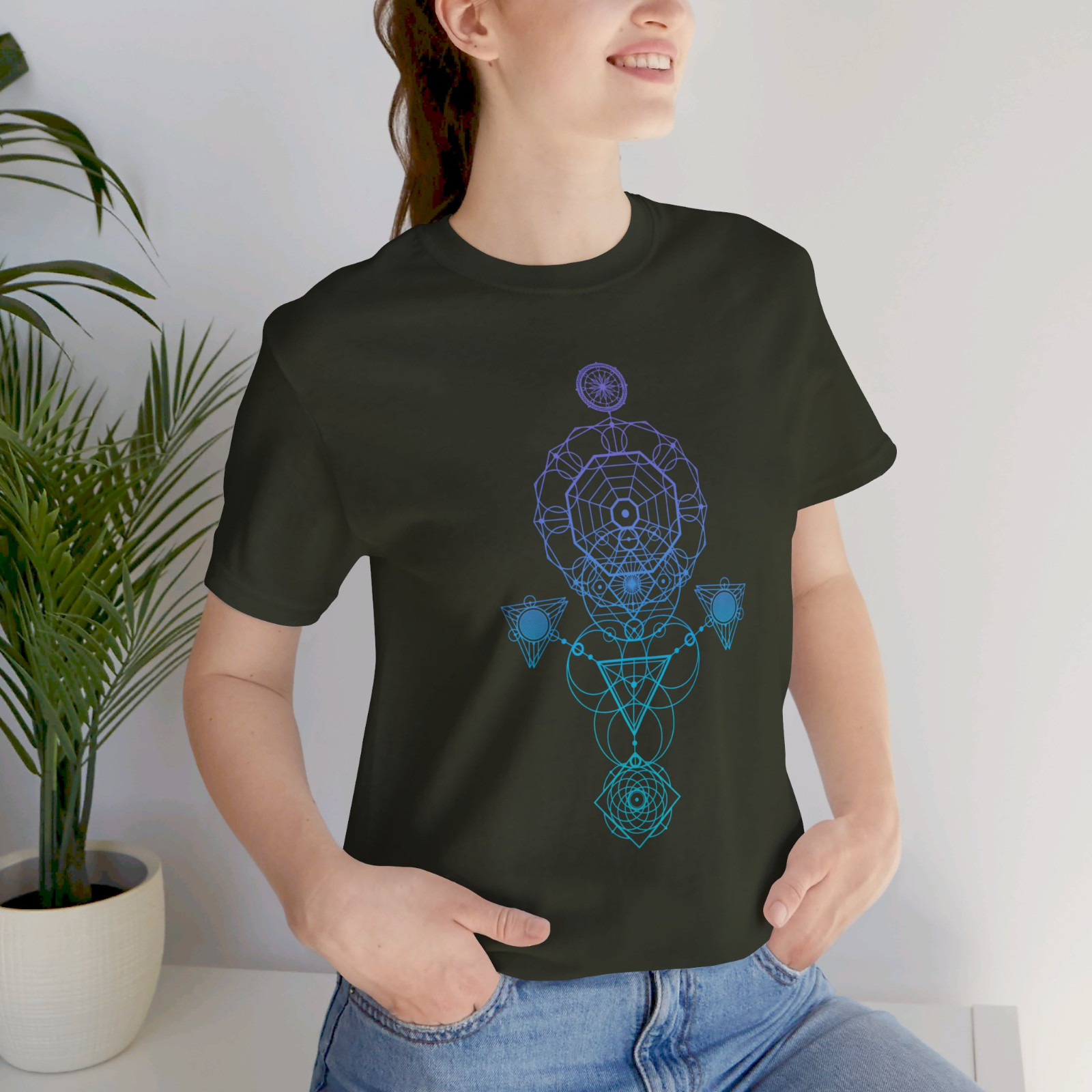 Starseed Activation Sacred Geometry T-Shirt