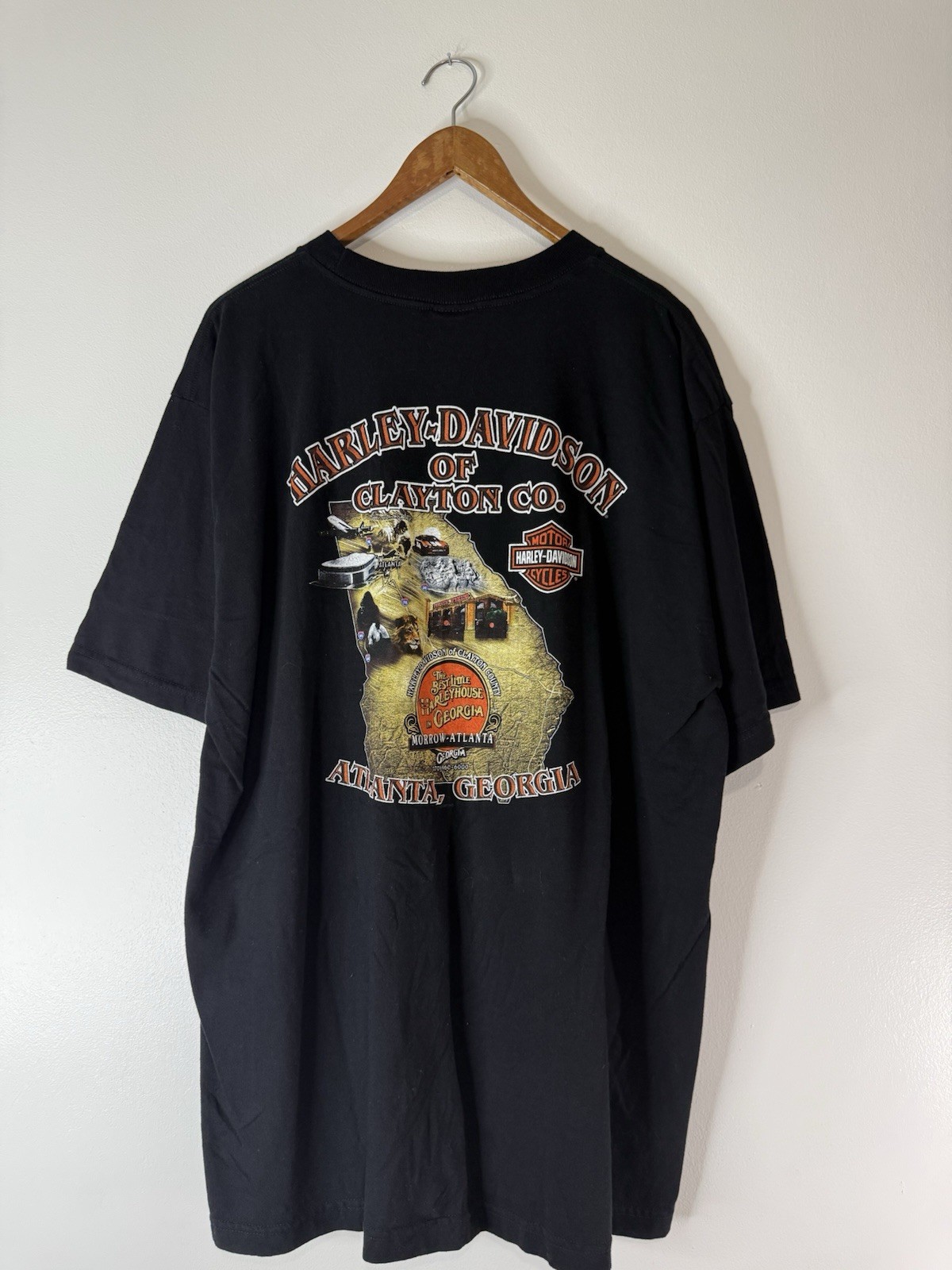 2008 Eagle Face Atlanta Harley Davidson’s Shirt Size XXL