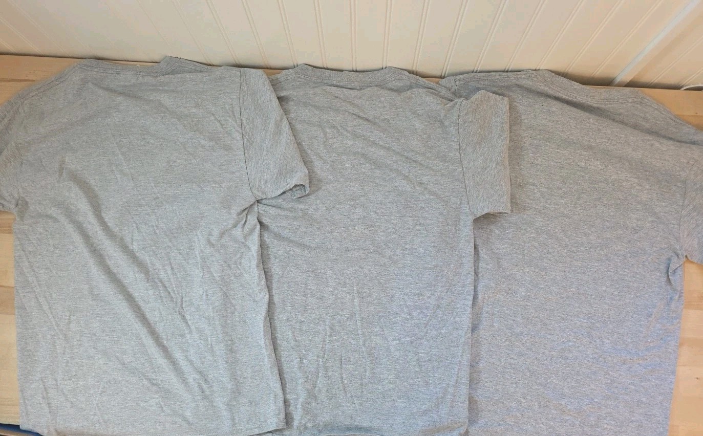 SHELBY Cobra Lot Of 3 Mens Graphic T-shirt 90/10 Cotton Blend Gray Size S