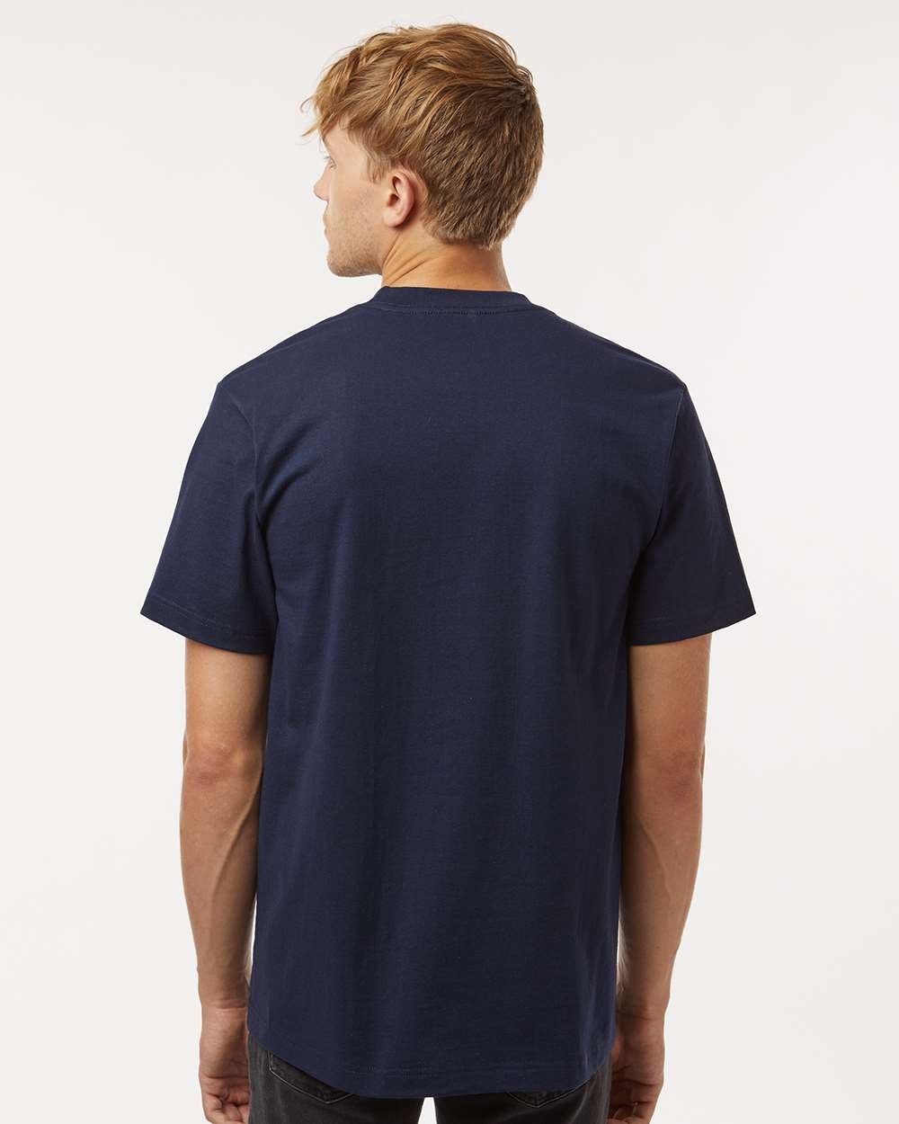 🔥 Tultex Men Heavyweight Street Short Sleeve Pre-washed T-Shirt 299 Navy XL