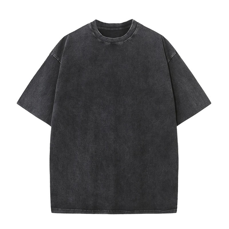 Vintage Washed T Shirt Men Women Oversized Tee 100% Cotton Casual Streetwear