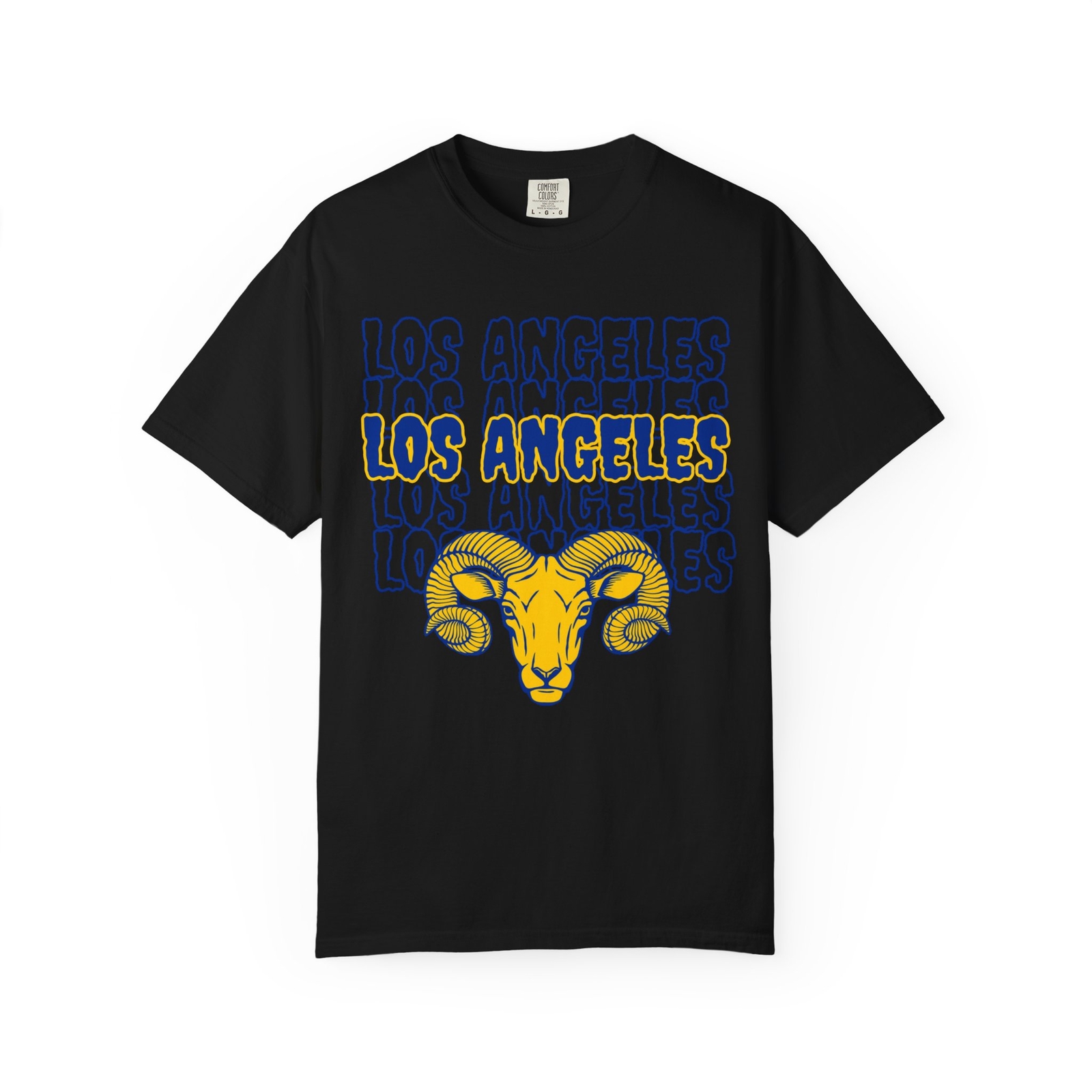 Los Angeles Ram Graphic Tee – Vintage Comfort Colors Shirt | S–3XL