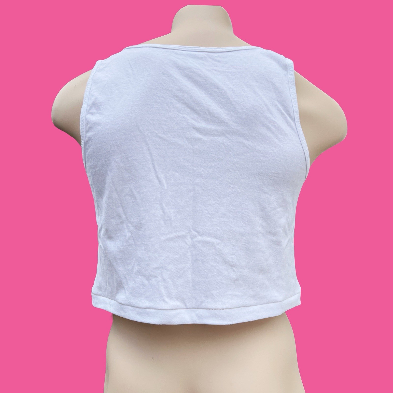 Varsity Personalization number Custom print men white crop tank top