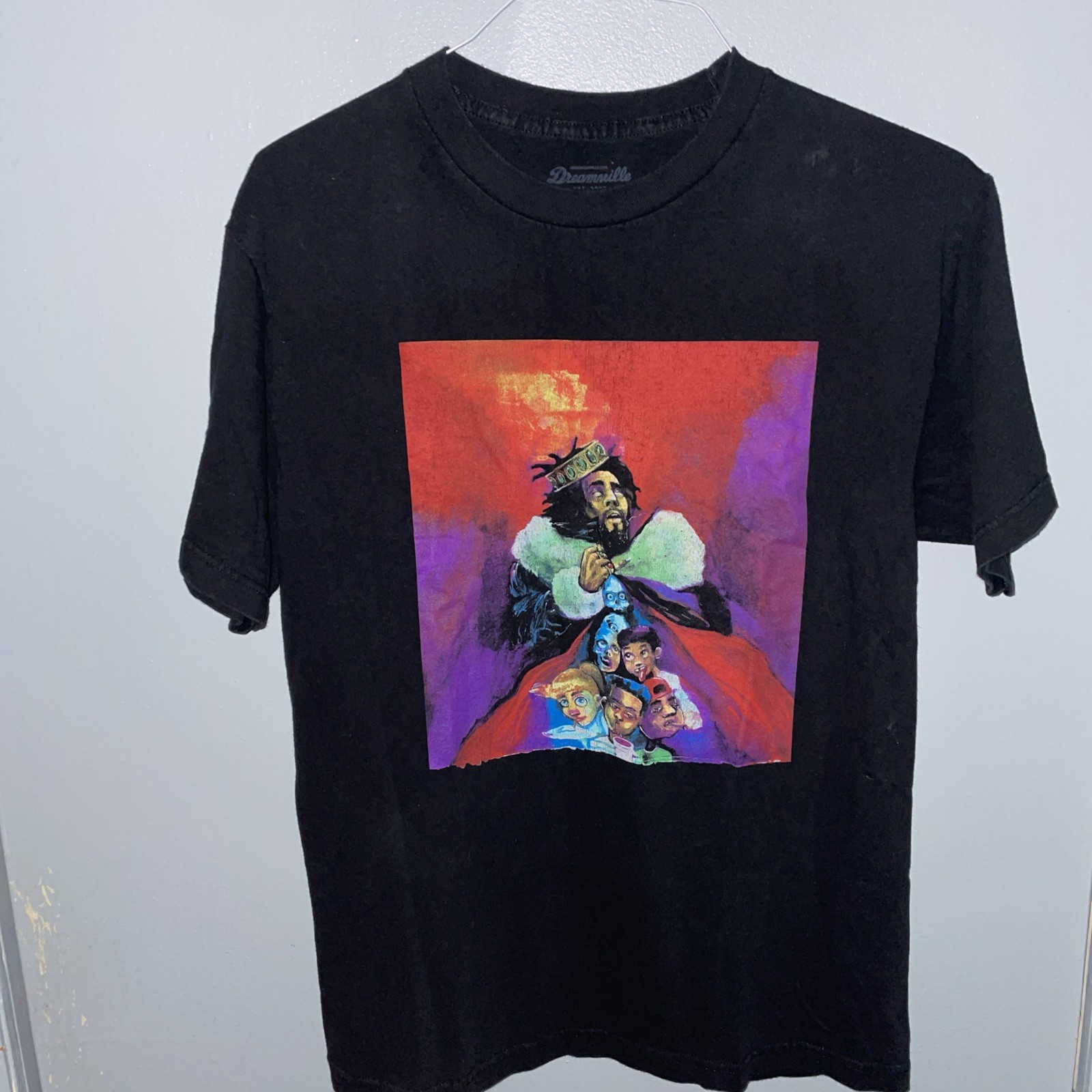 J Cole KOD Dreamville Black Tshirt Size M 2018 Tour Hip Hop Choose Wisely V