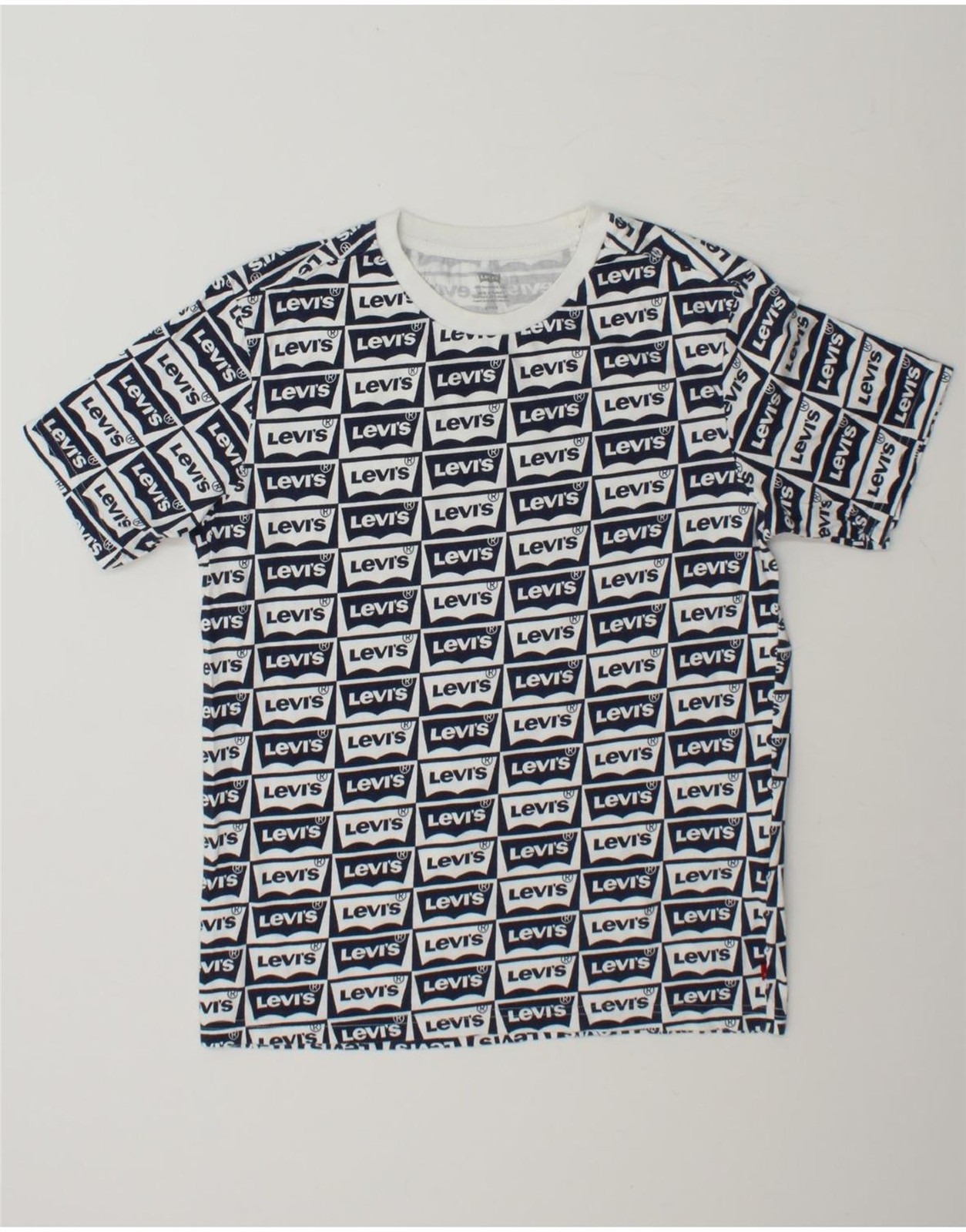 LEVI’S Mens Graphic T-Shirt Top Small Multicoloured Cotton Logo OE08