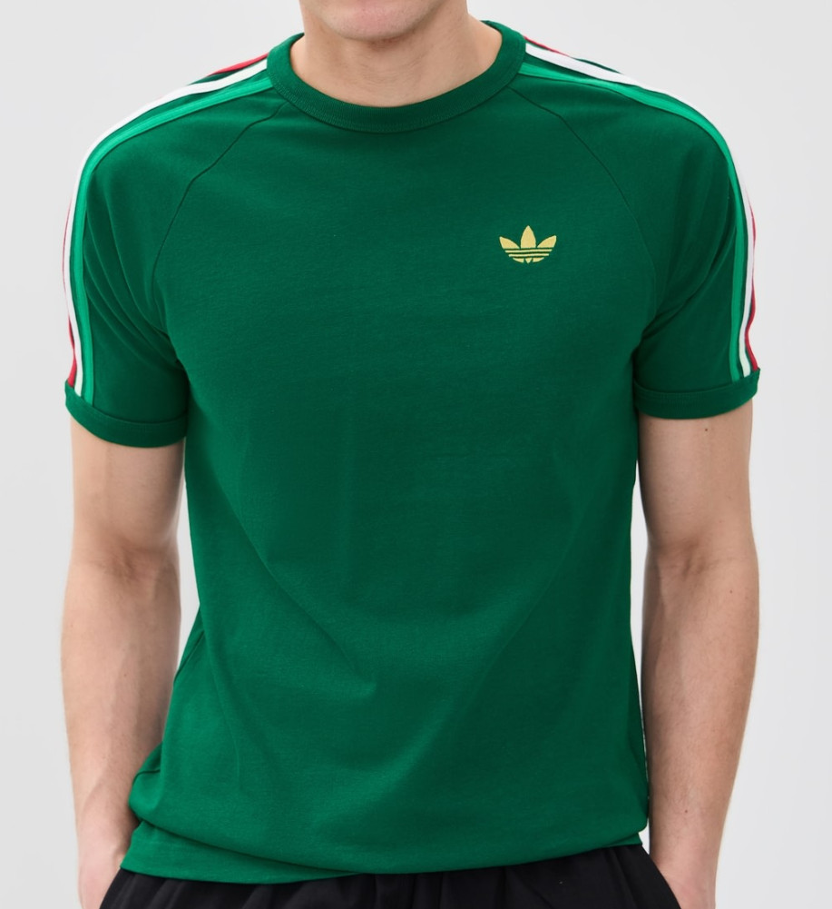 NEW MENS ADIDAS ORIGINALS 3-STRIPES CALIFORNIA TREFOIL SHIRT ~SIZE MEDIUM #KC864