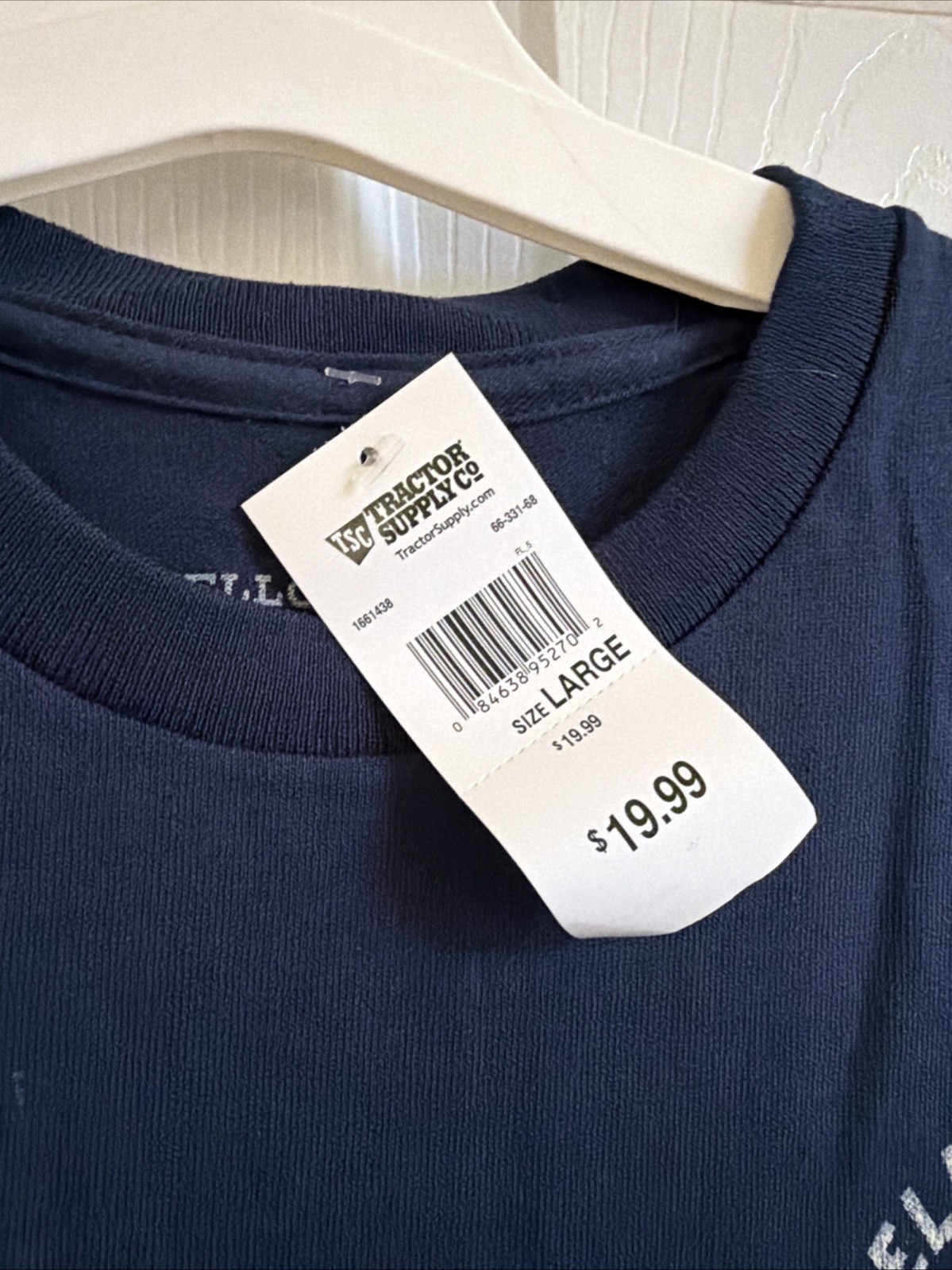 Yellowstone – Dutton Ranch – T-shirt Men’s Size Large New With Tags Navy Blue