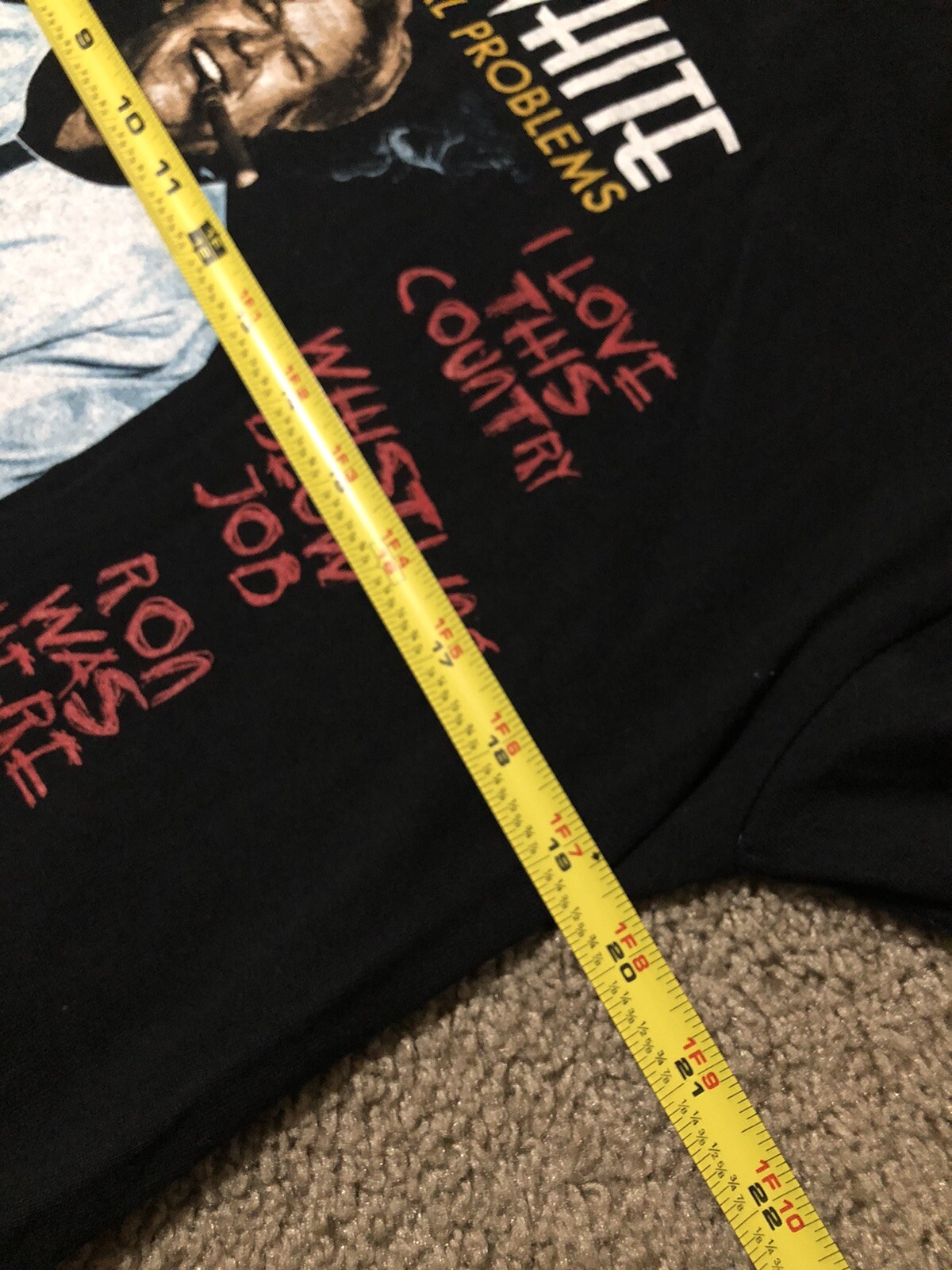 Ron White Behavioral Problems Concert T Shirt Mens Size M Medium Black Anvil