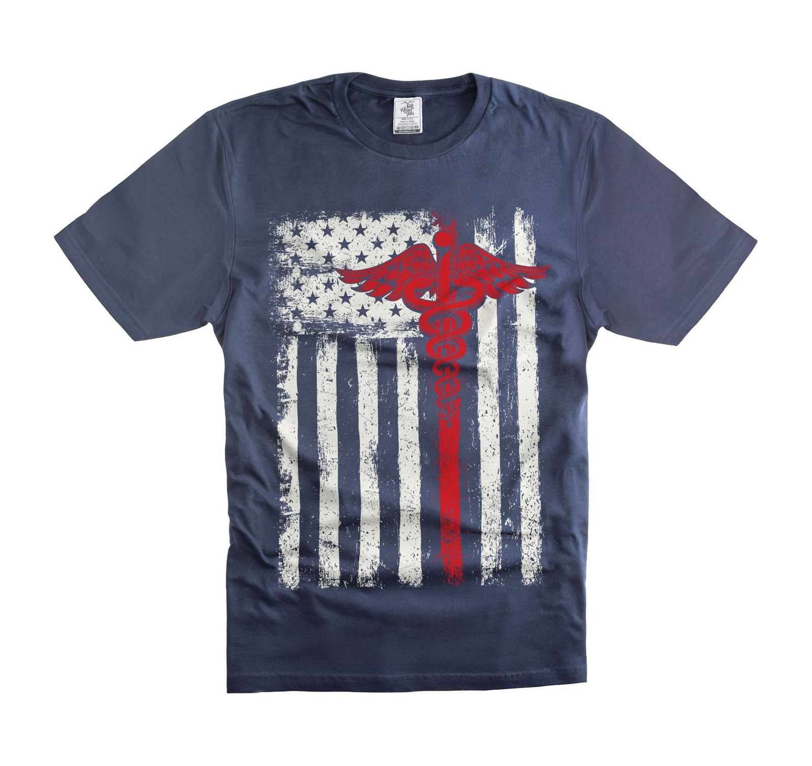 American Medical Flag Shirt Patriotic Shirts Nurse Doctor Shirts RN EMT Shirts