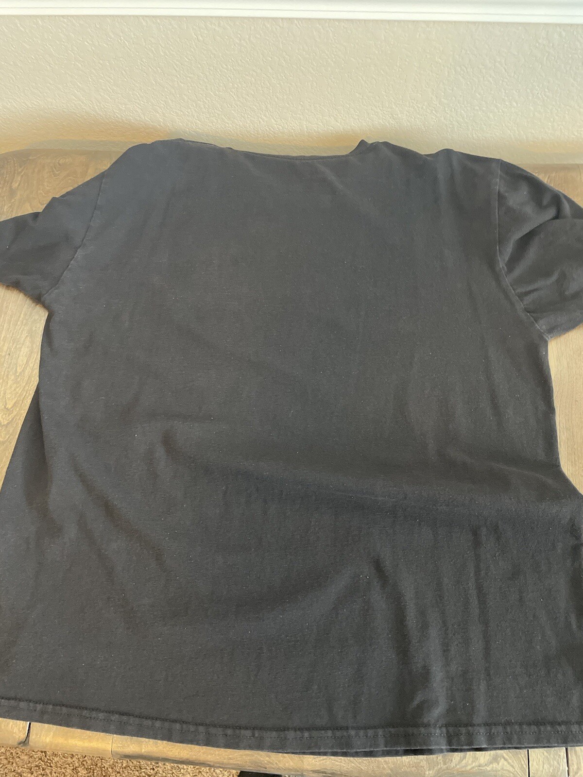 Juice Wrld Shirt Back in Black Crewneck Graphic AC/DC No Tags. XL Chest 47