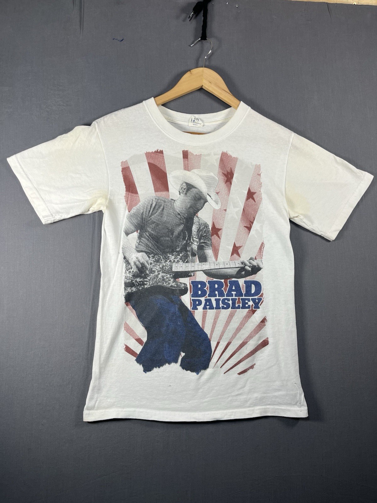 Vintag Anvil Brad Paisley T Shirt Sz Small