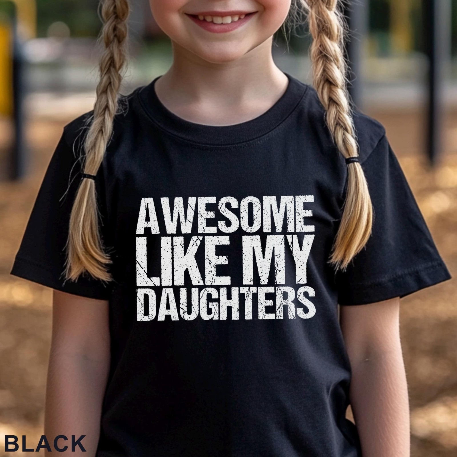 Awesome Like My Daughters Shirt, Daughters Father’s Day Tee T-Shirt