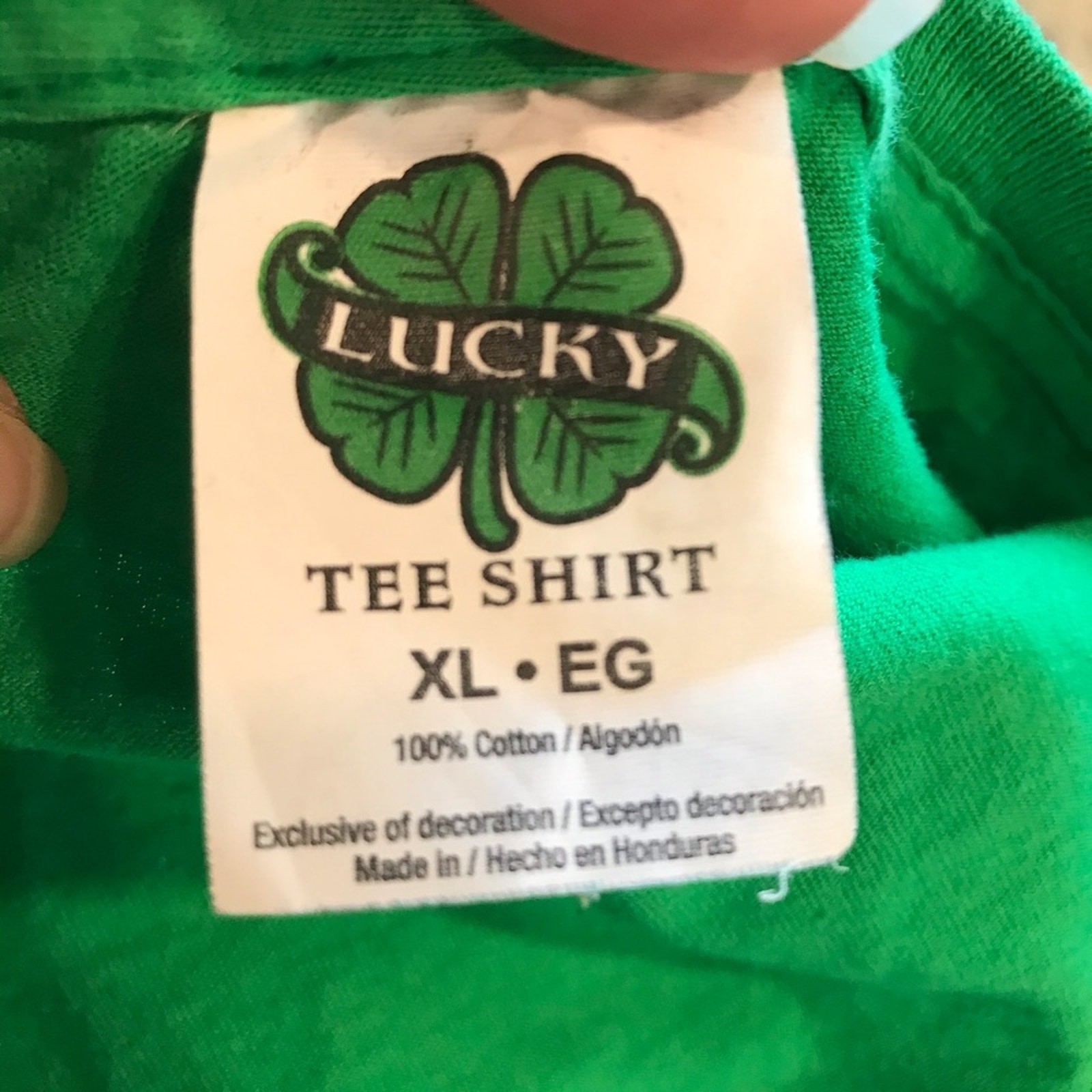 Lucky Cat Leprechaun Riding Cat Unicorn Graphic Novelty St Patrick’s Day Tee XL