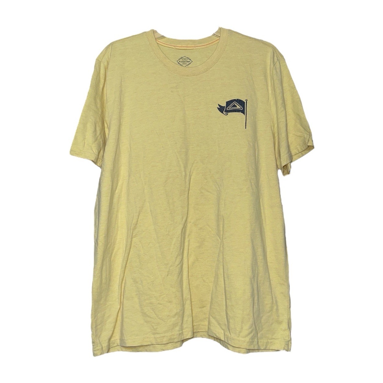 St. John’s Bay Outdoor SOFT T-Shirt Mens Large Gold Heather Mountain New