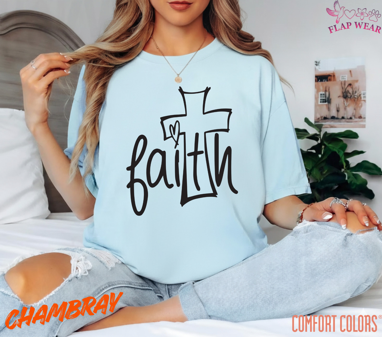 Unisex Hand Drawn Christian T-Shirt, Men T shirt,Women T shirt Gift ChristianTop