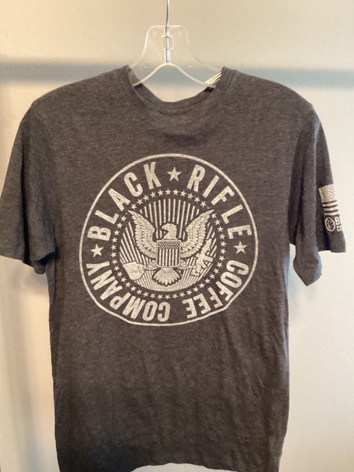 Small Black rifle Coffee Company USA Military rayon tri-blend soft t-shirt