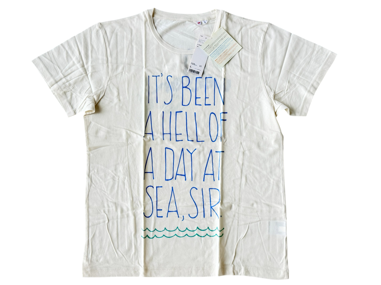 Wellen surf x UNIQLO NWT T-Shirt Size L White Japan