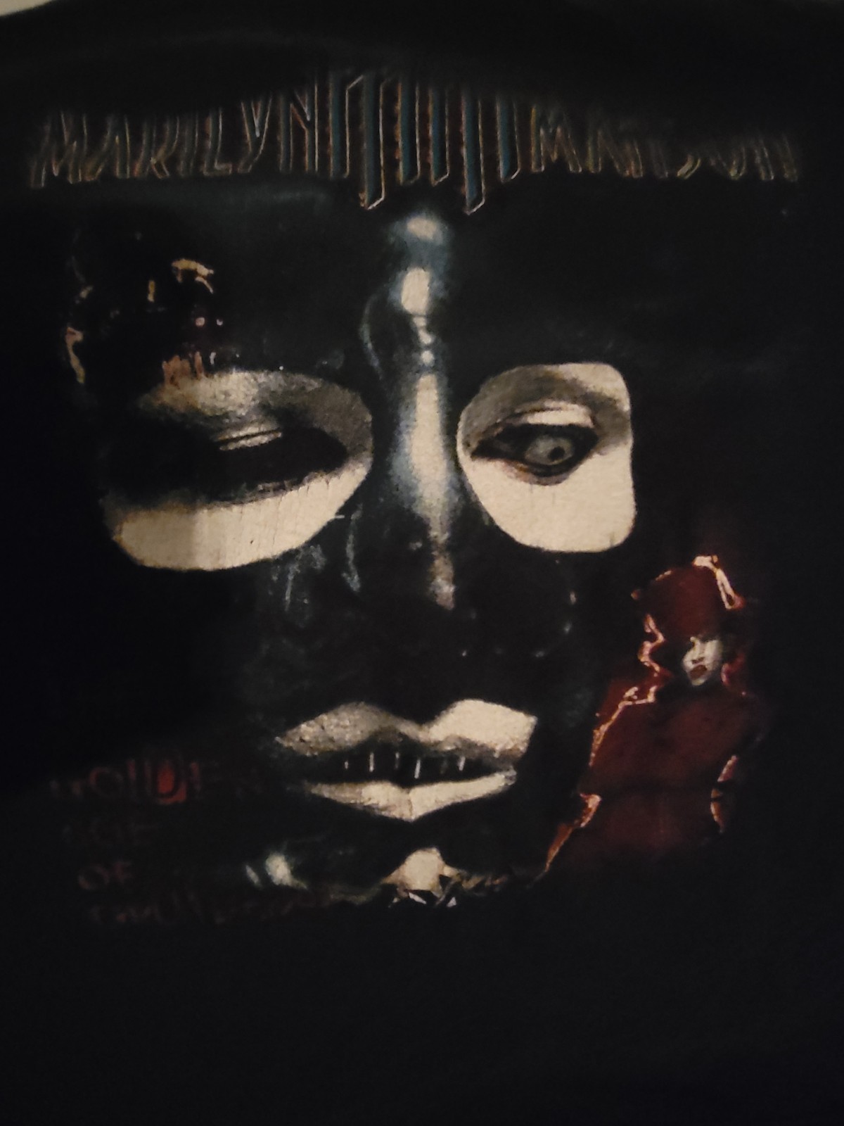 Vintage 2003 Marilyn Manson The Golden Age Of Grotesque T-Shirt