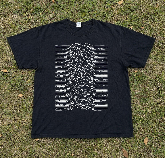 Joy Division Unknown Pleasures Official Band T-Shirt