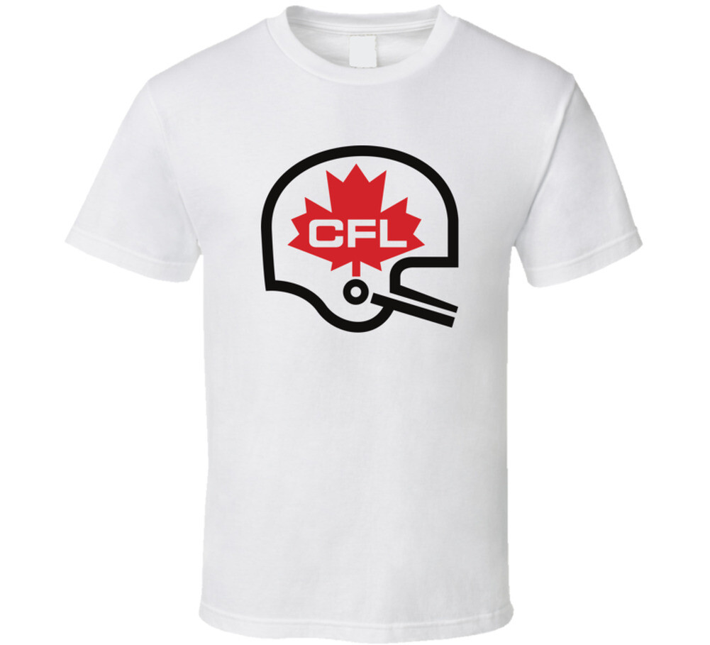 Cfl, T-shirt, Retro, Logo, Canadian, Football, League, Canada, Sports