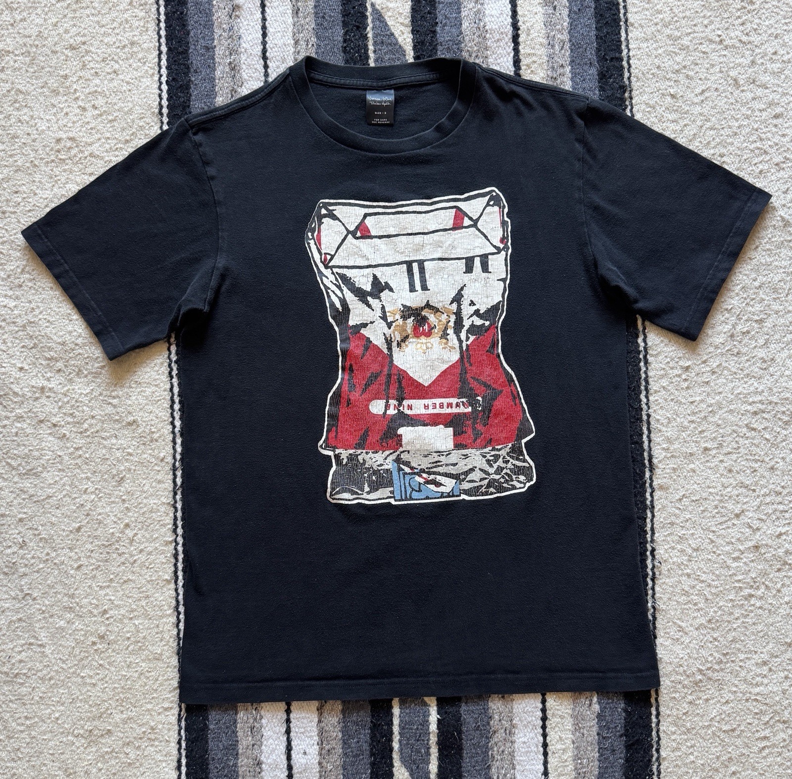 Vintage Number (N)ine SS02 Cigarette Japanese Archive T-Shirt Takahiro Miyashita