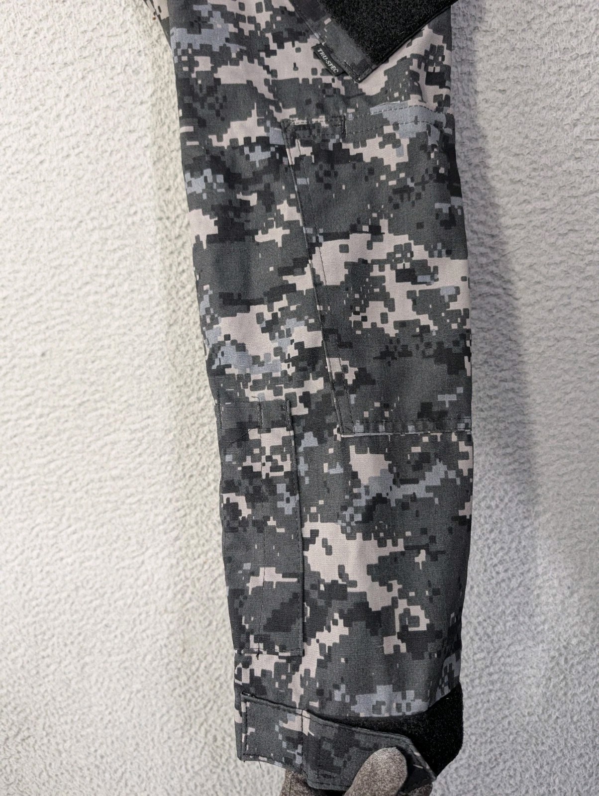 Tru-Spec Combat Shirt Mens Large Regular Urban Digital Camo Cordura 1/4 Zip