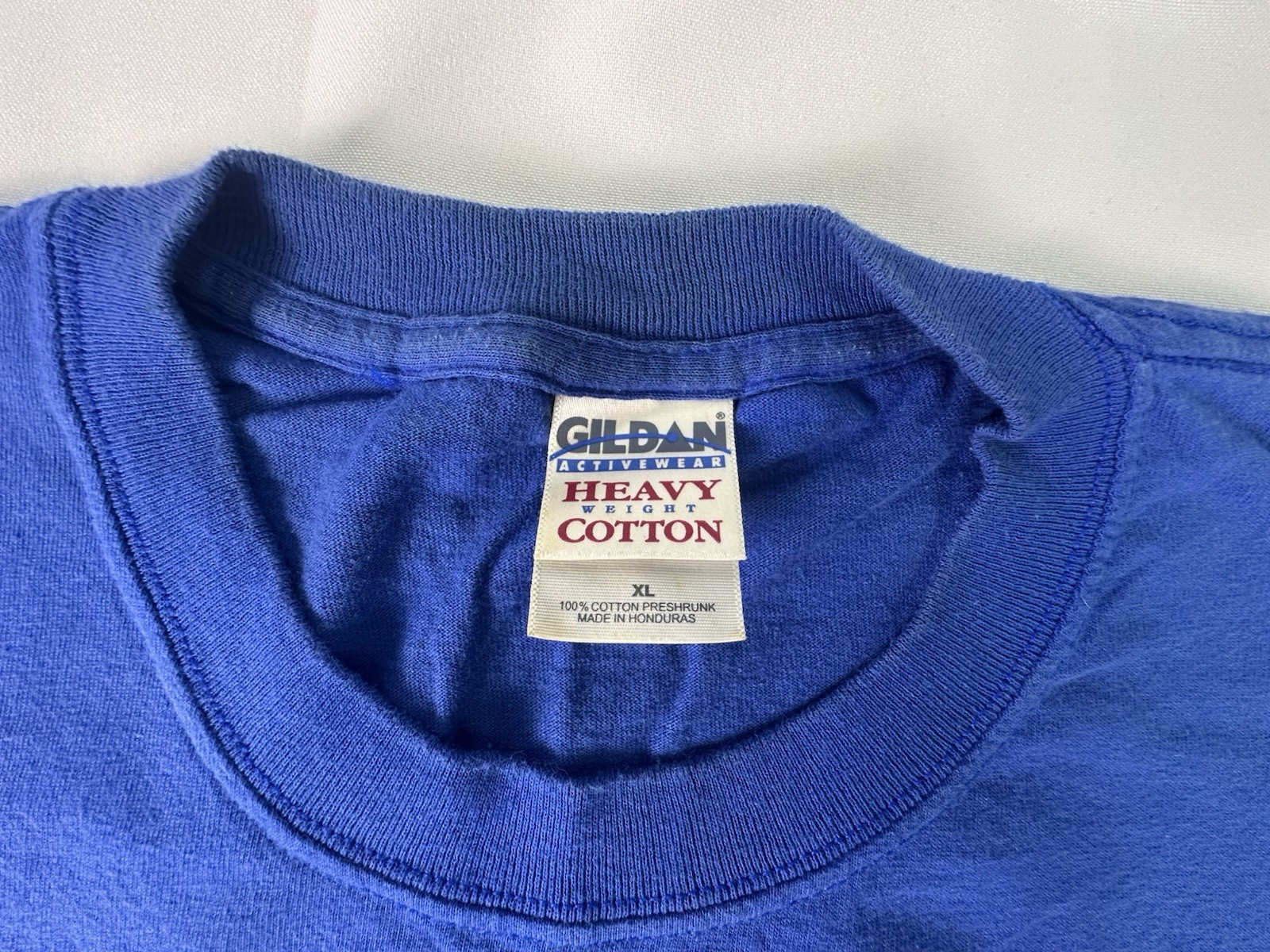 Gildan Activewear Heavy Weight Cotton Mens XL Blue T Shirt University Of Florida