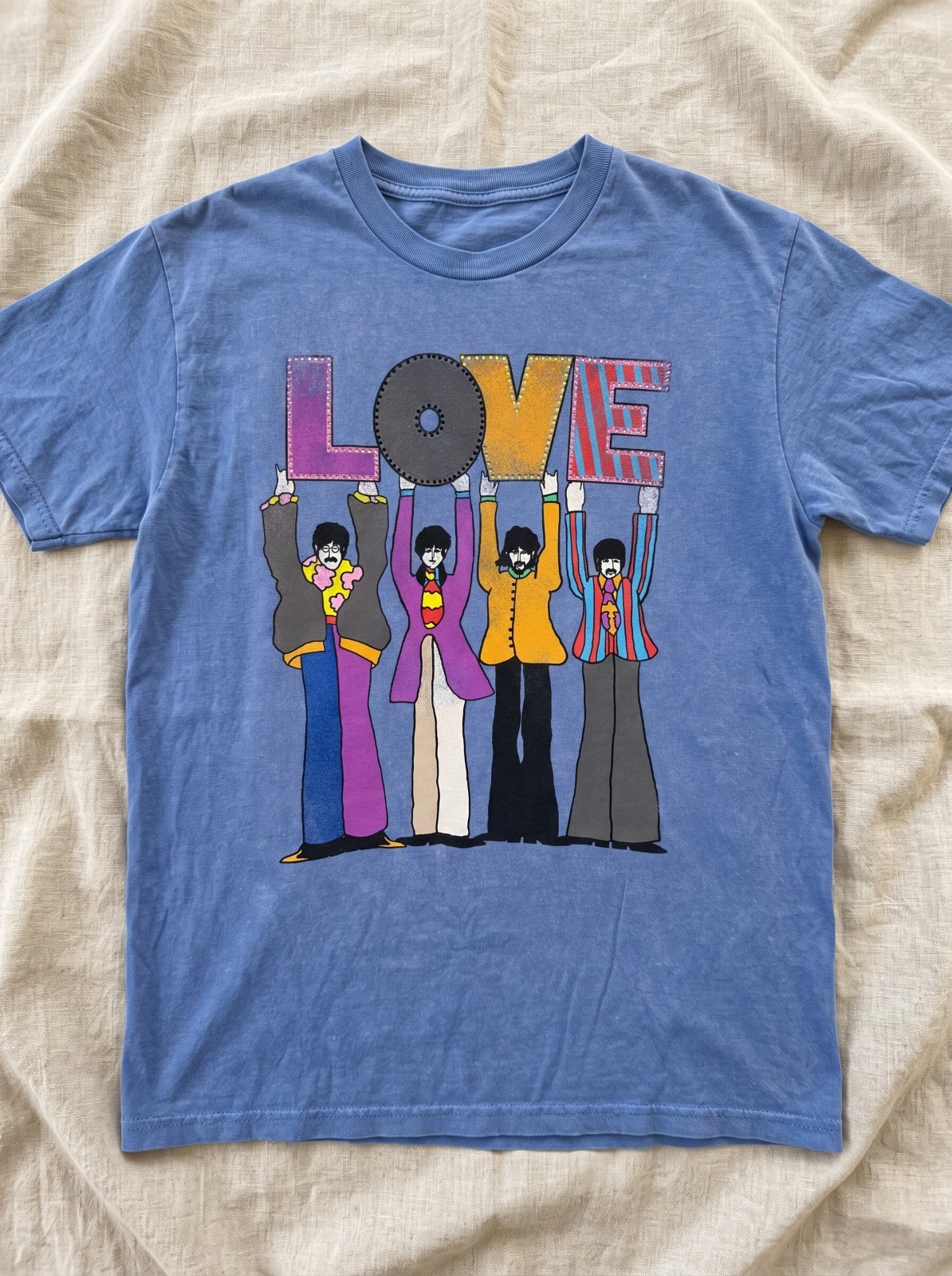 YELLOW SUBMARINE ‘Love Spelled Out’ Unisex Tee