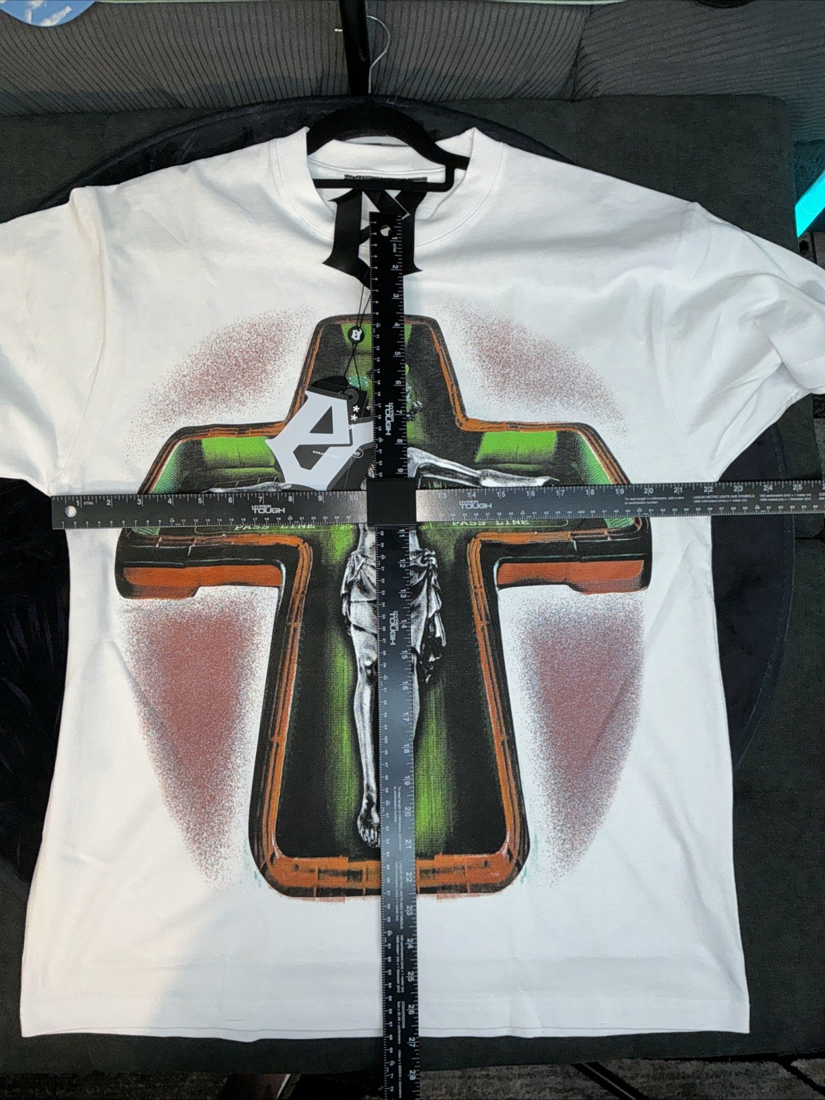 Evil Vice Jesus Piece Holy Craps Tee Black | Size Large | Designer Street Style