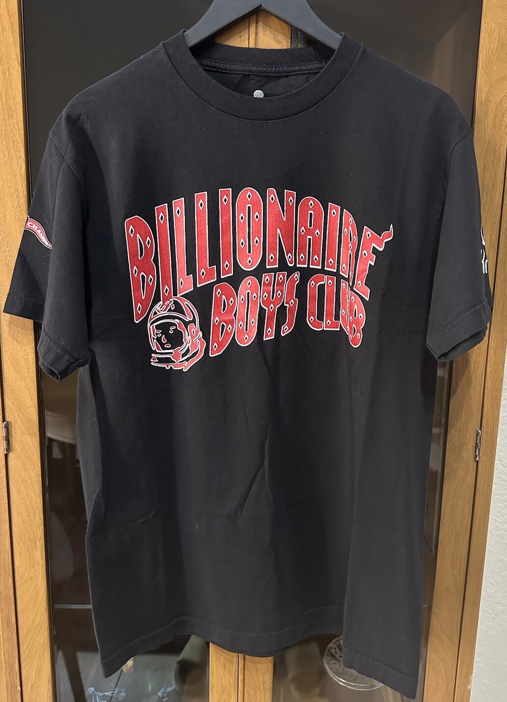 Billionaire Boys Club X UNKNWN Lebron James 6 T Shirt Mens M Black Short Sleeve!