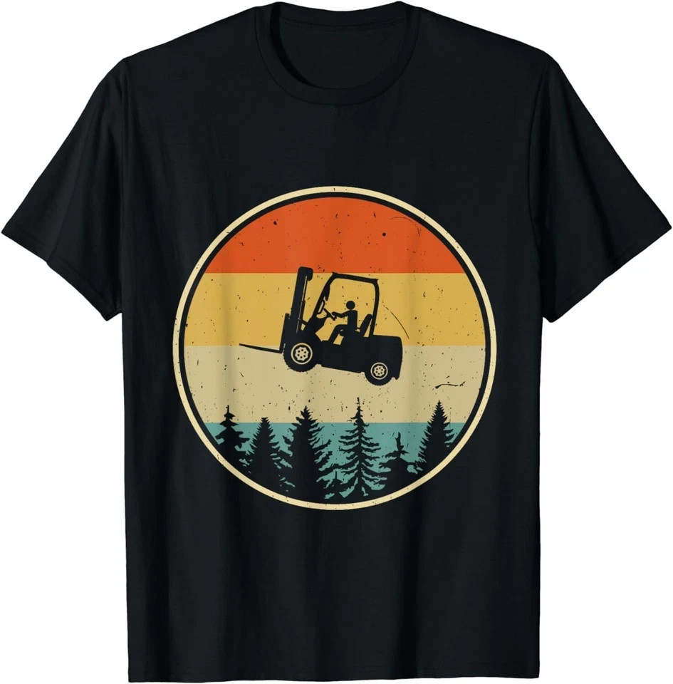 vintage Forklift Certified Forklift Operator Lift Truck Gift Unisex T-Shirt