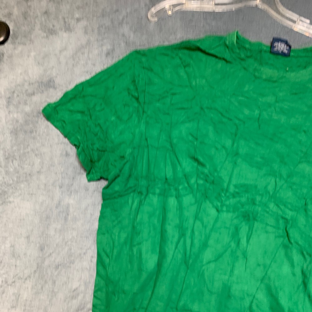 Polo By Ralph Lauren T Shirt Mens 2XL Green Cotton Crew Neck Pony Logo Pullover